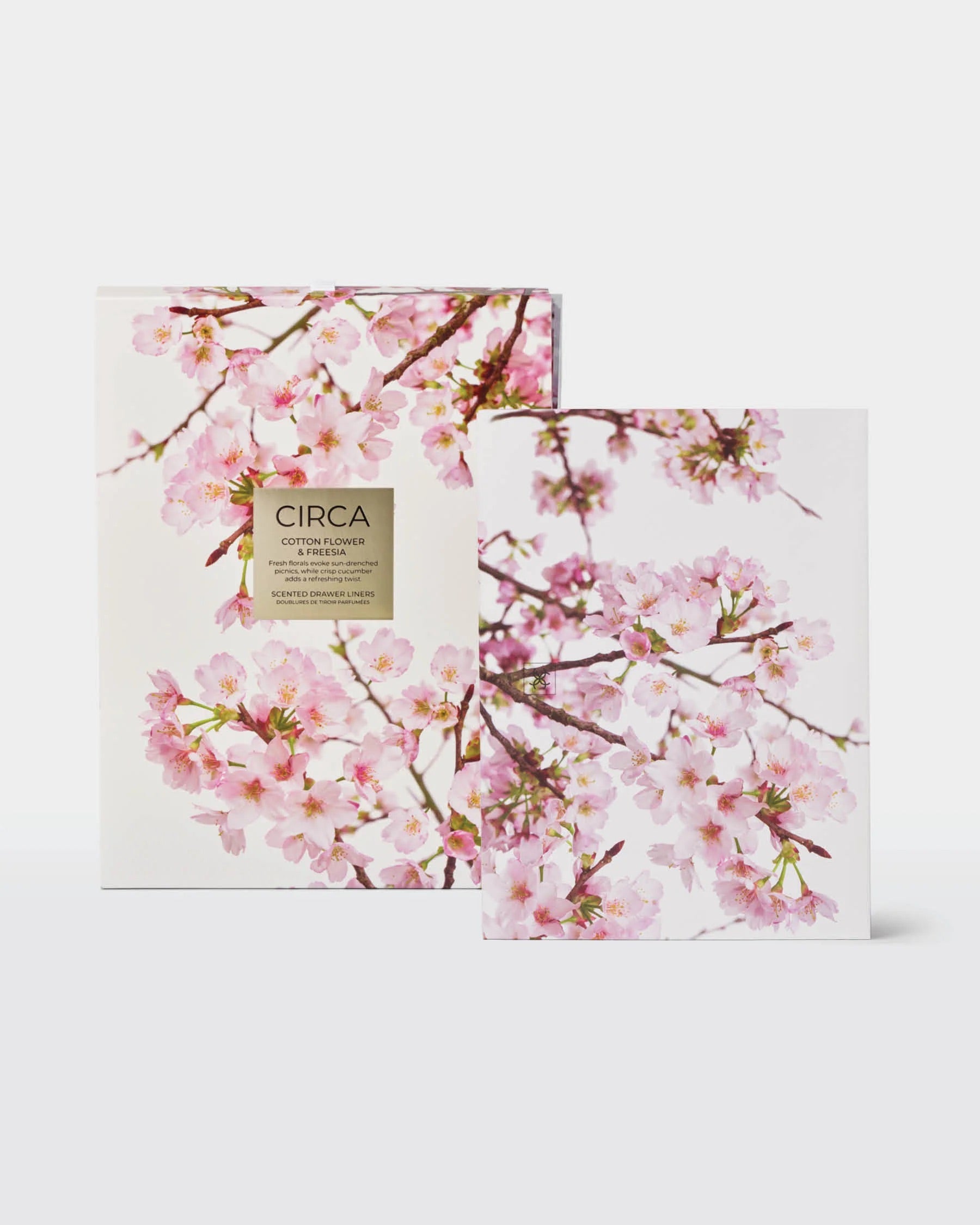 Cotton Flower & Freesia - Drawer Liners 6 Sheets