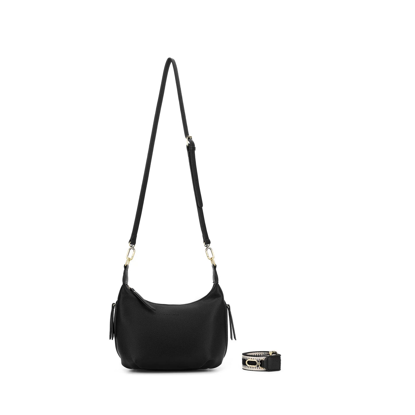Carey Shoulder Bag - Black