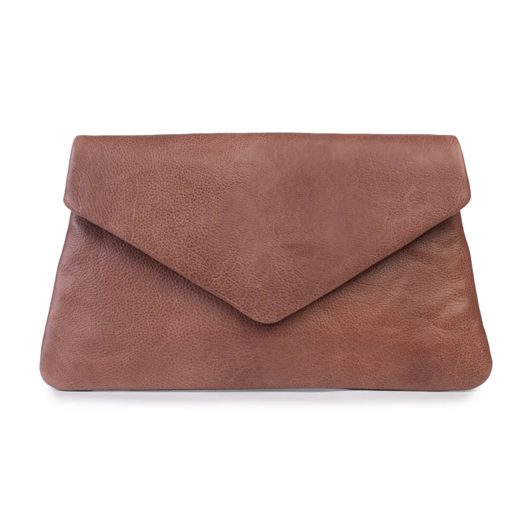 Riley Clutch - Brown