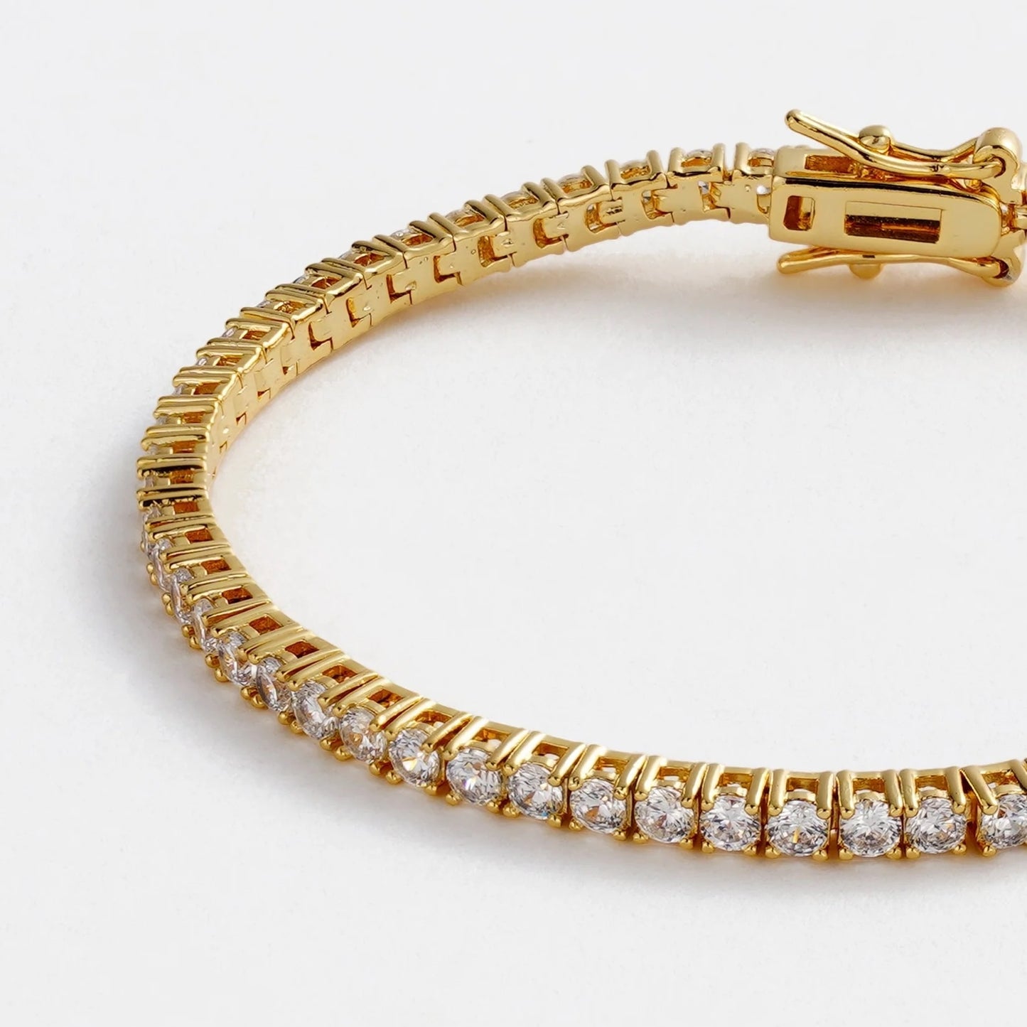 Dani Tennis Bracelet - Gold
