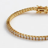 Dani Tennis Bracelet - Gold