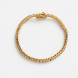 Dani Tennis Bracelet - Gold