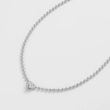 Amor Necklace - Silver