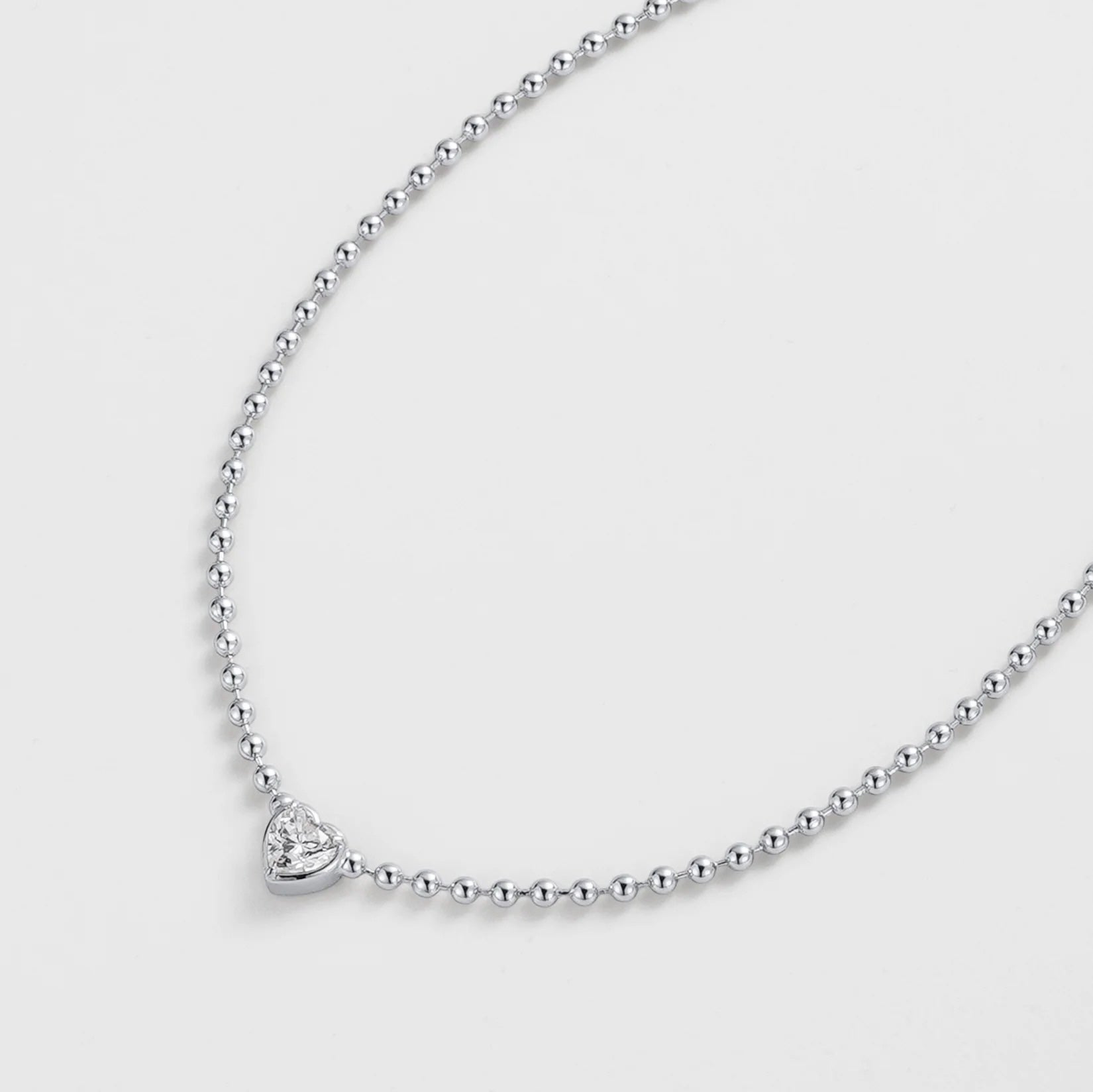 Amor Necklace - Silver