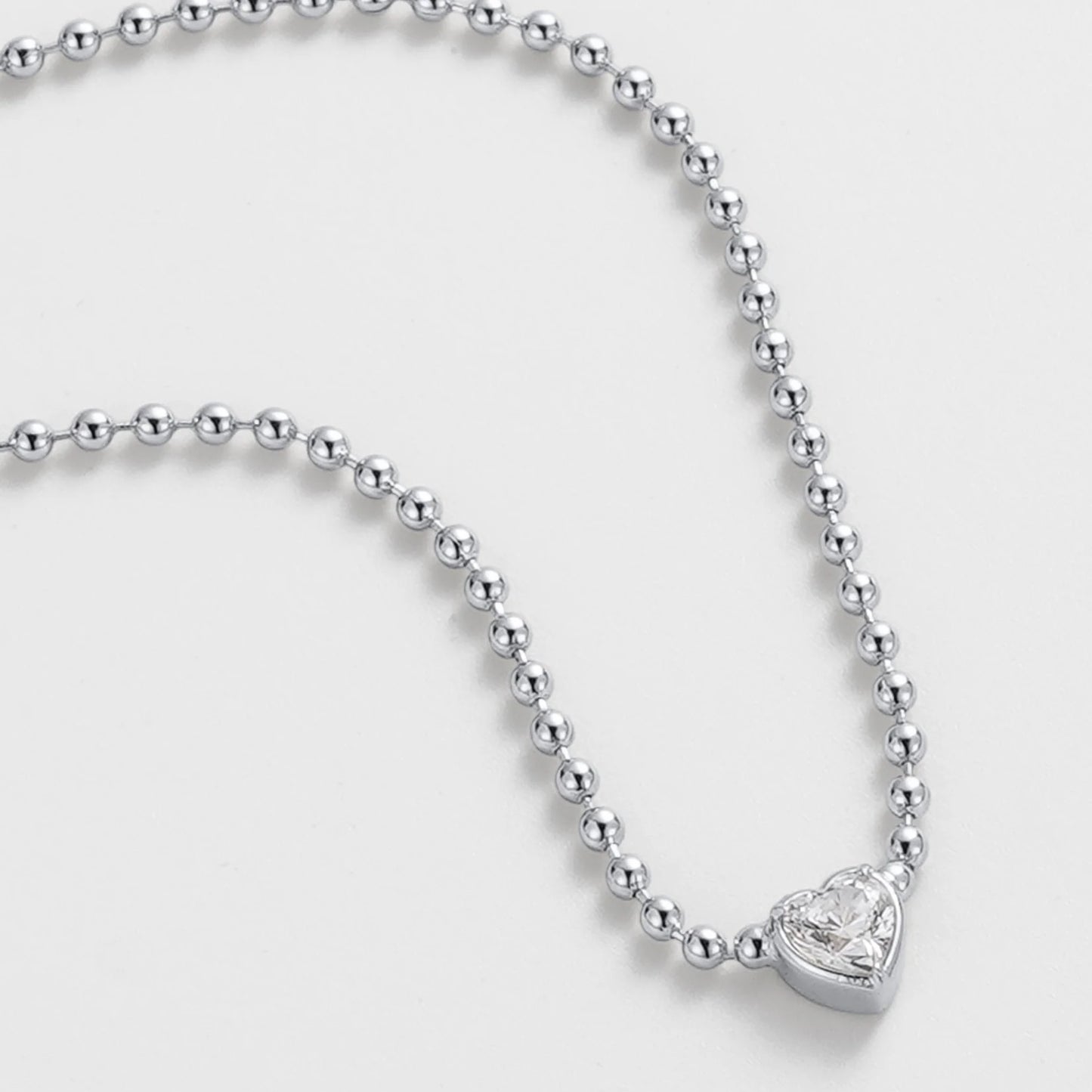 Amor Necklace - Silver