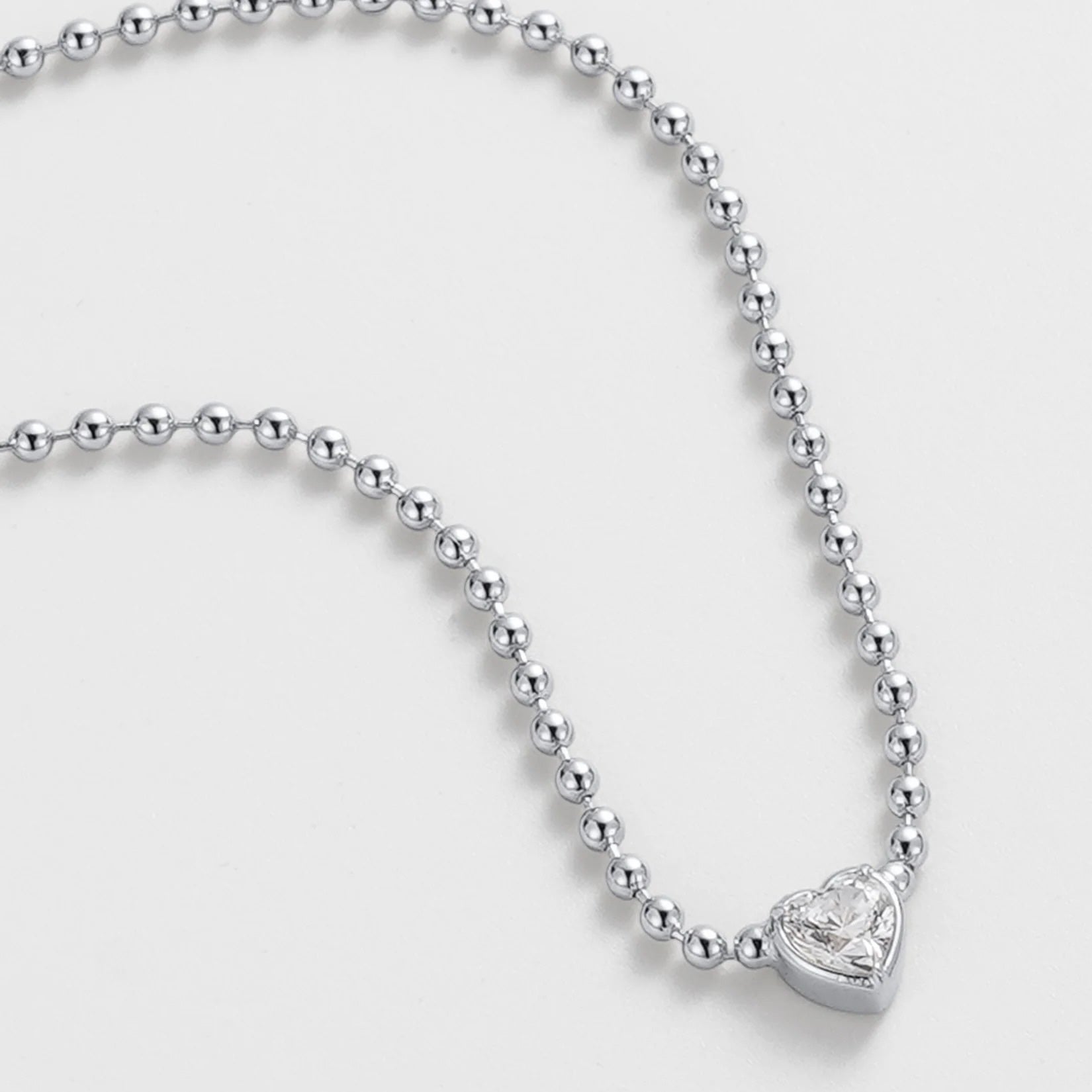 Amor Necklace - Silver