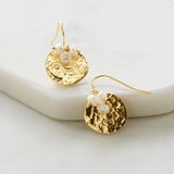 Eloise Earrings - Gold/Pearl