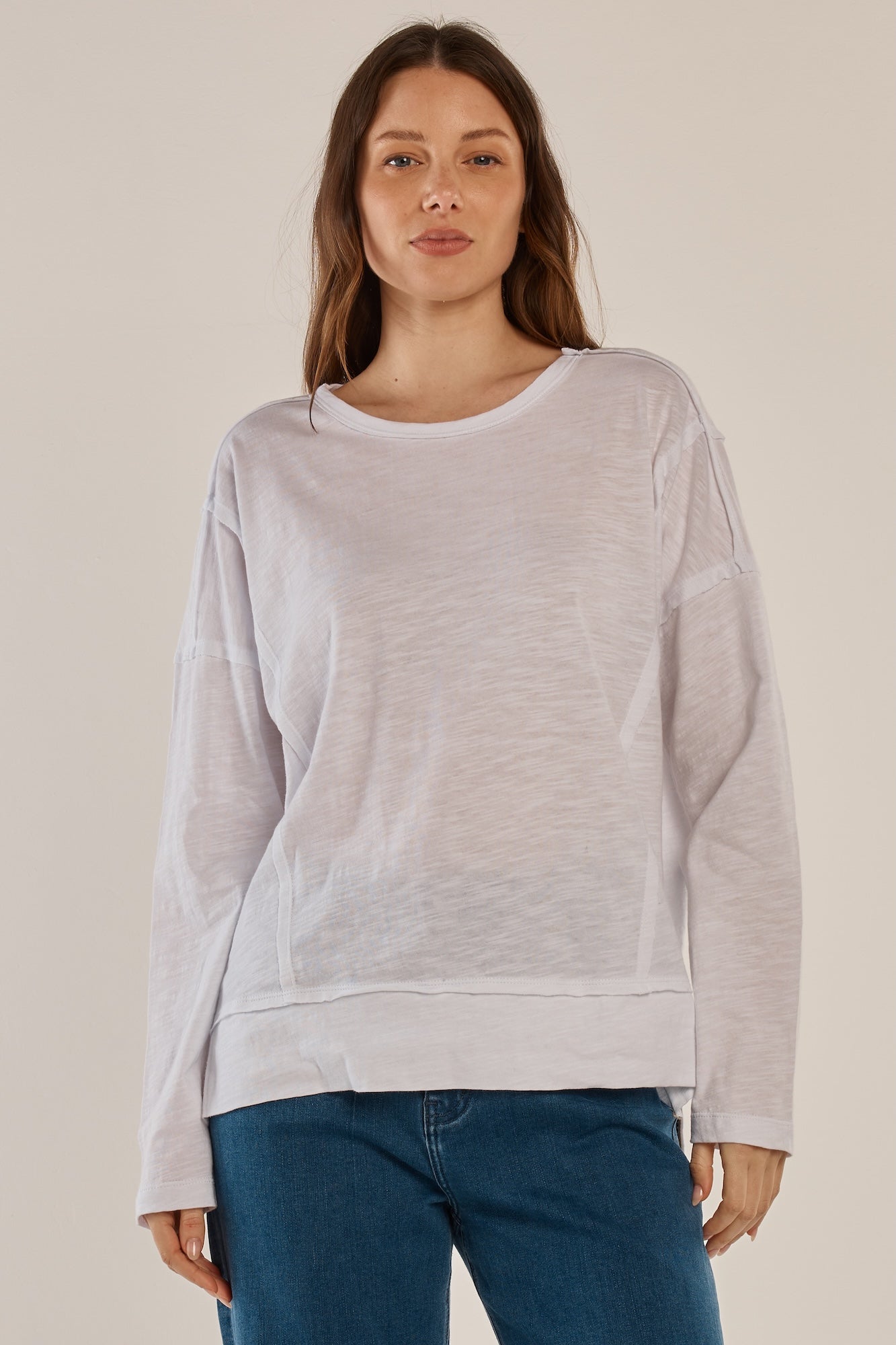 Beatris Tee - White