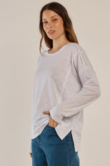 Beatris Tee - White