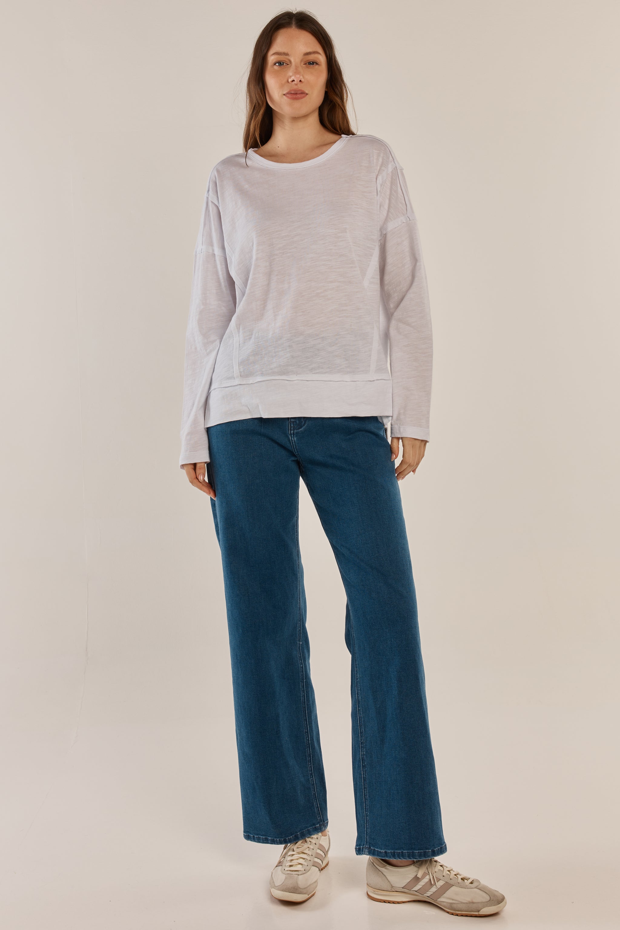 Beatris Tee - White