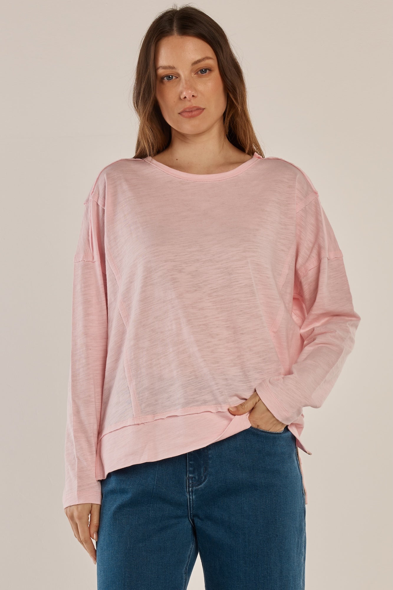 Beatris Tee - Pink