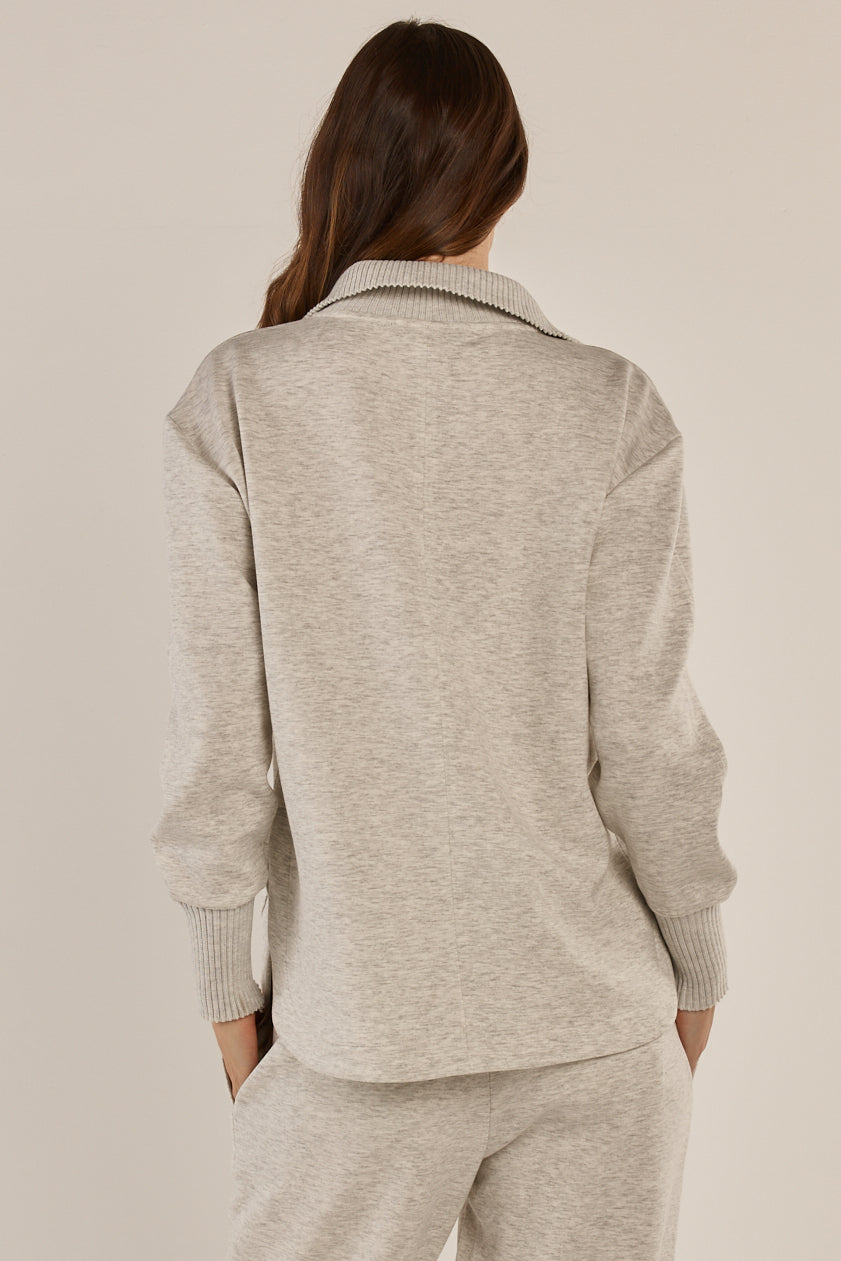 Sabina Sweatshirt - Grey Marle