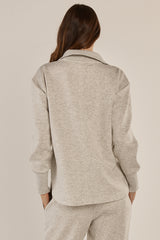 Sabina Sweatshirt - Grey Marle