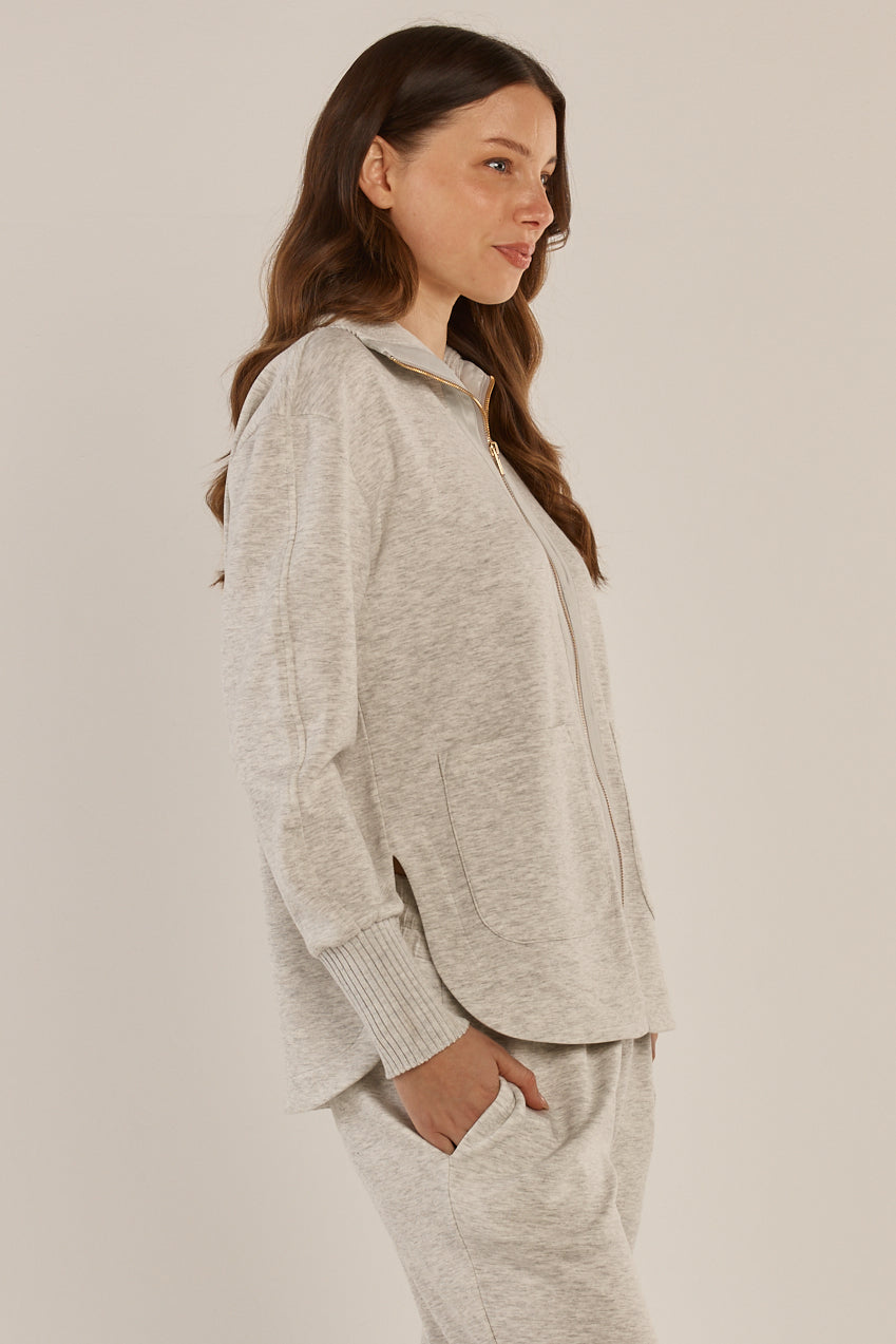 Sabina Sweatshirt - Grey Marle
