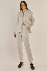 Sabina Trackpant - Grey Marle