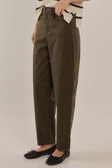 Barrel Leg Chino - Khaki