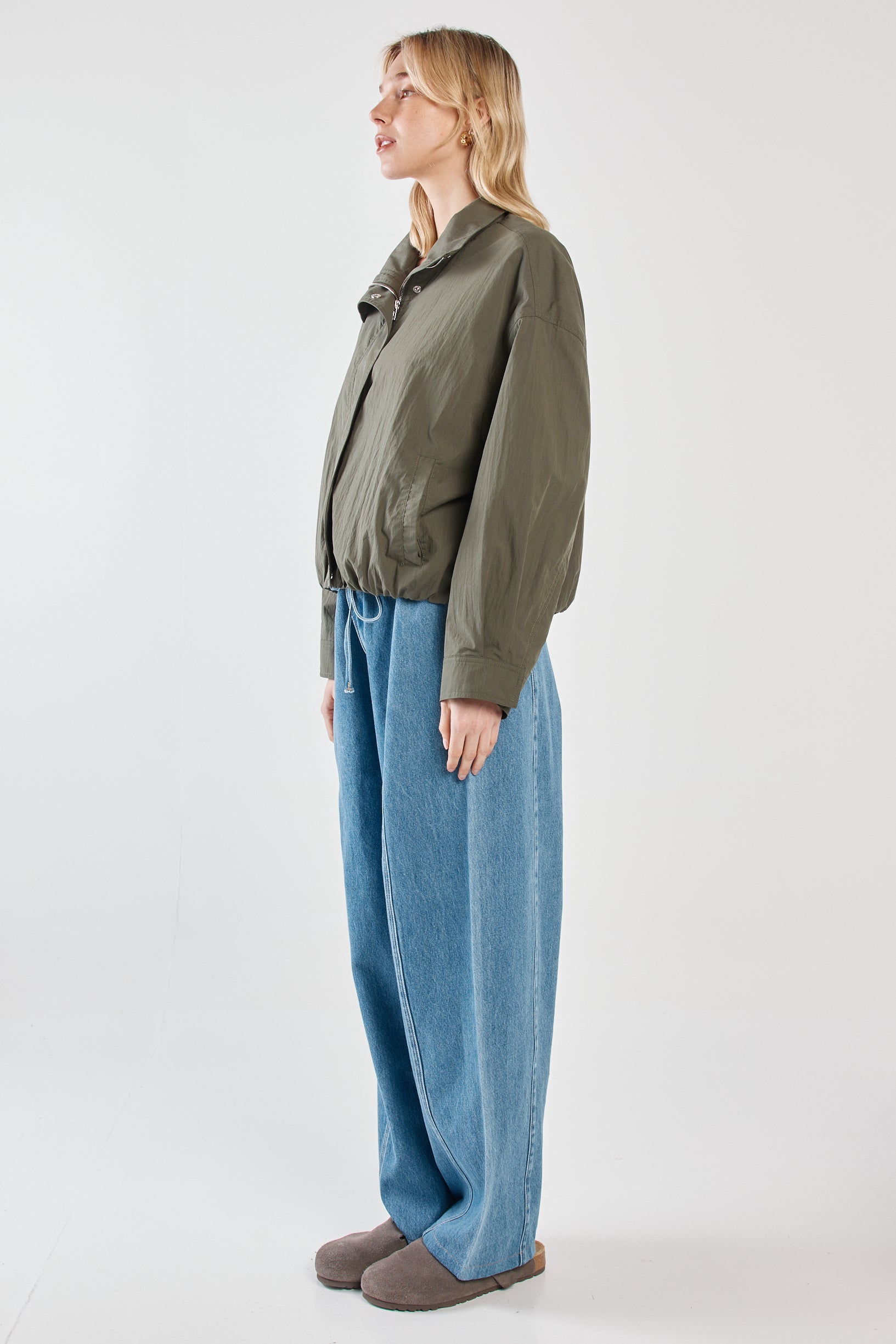 Murphy Bomber Jacket - Olive