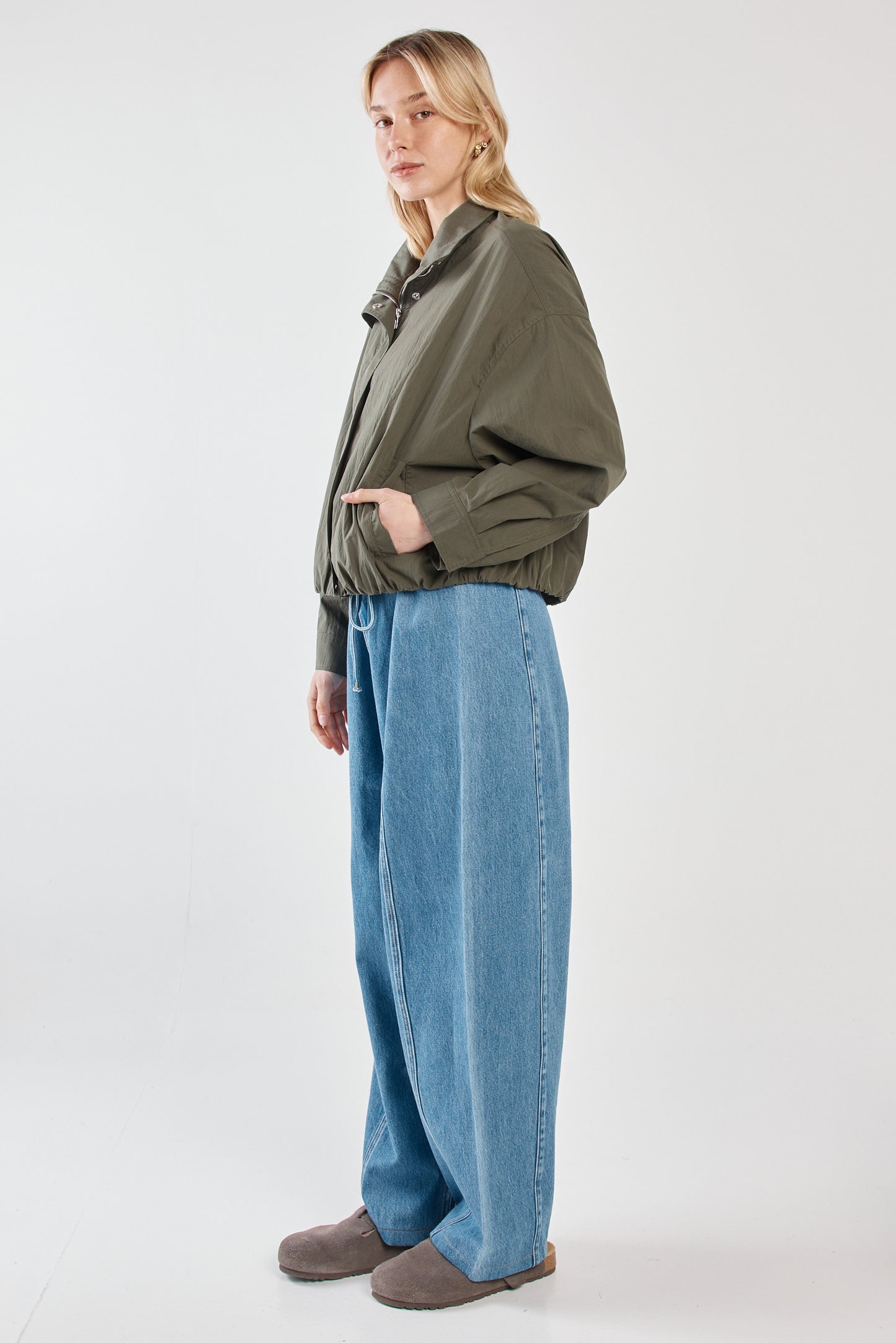 Murphy Bomber Jacket - Olive