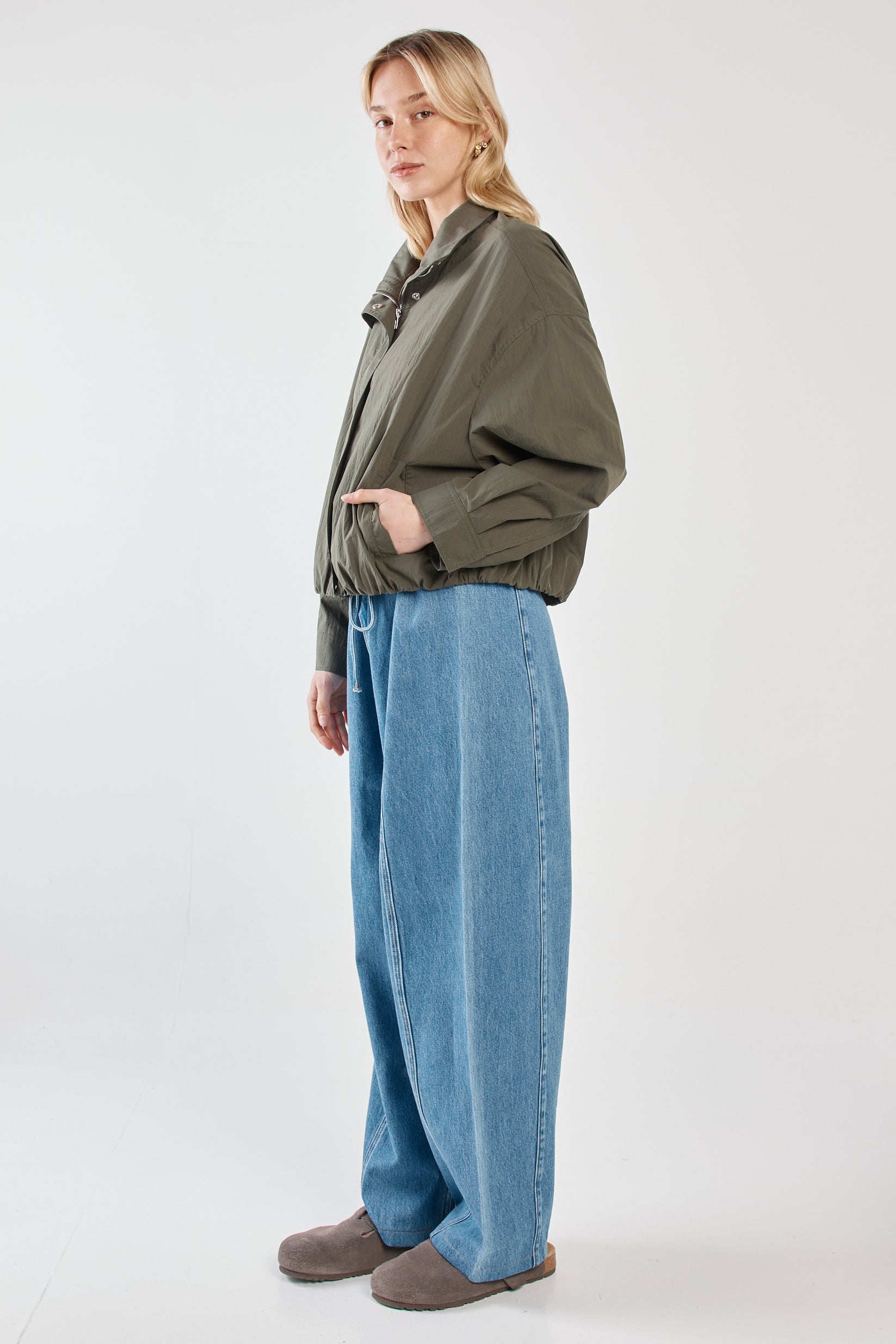 Murphy Bomber Jacket - Olive