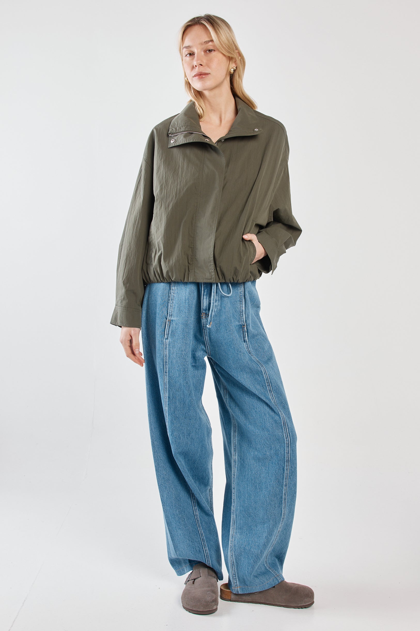 Murphy Bomber Jacket - Olive