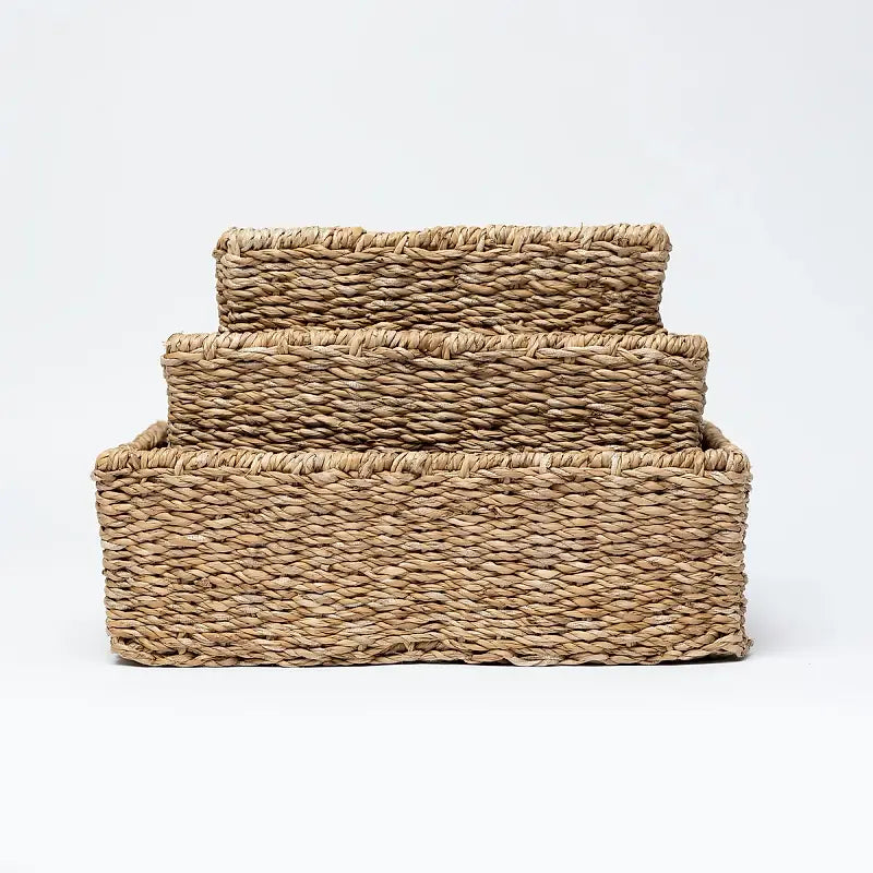 Newbury Rectangular Shallow Seagrass Basket -