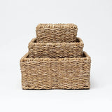 Newbury Rectangular Shallow Seagrass Basket -