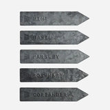 Herb Stakes Pressed Tin S/5