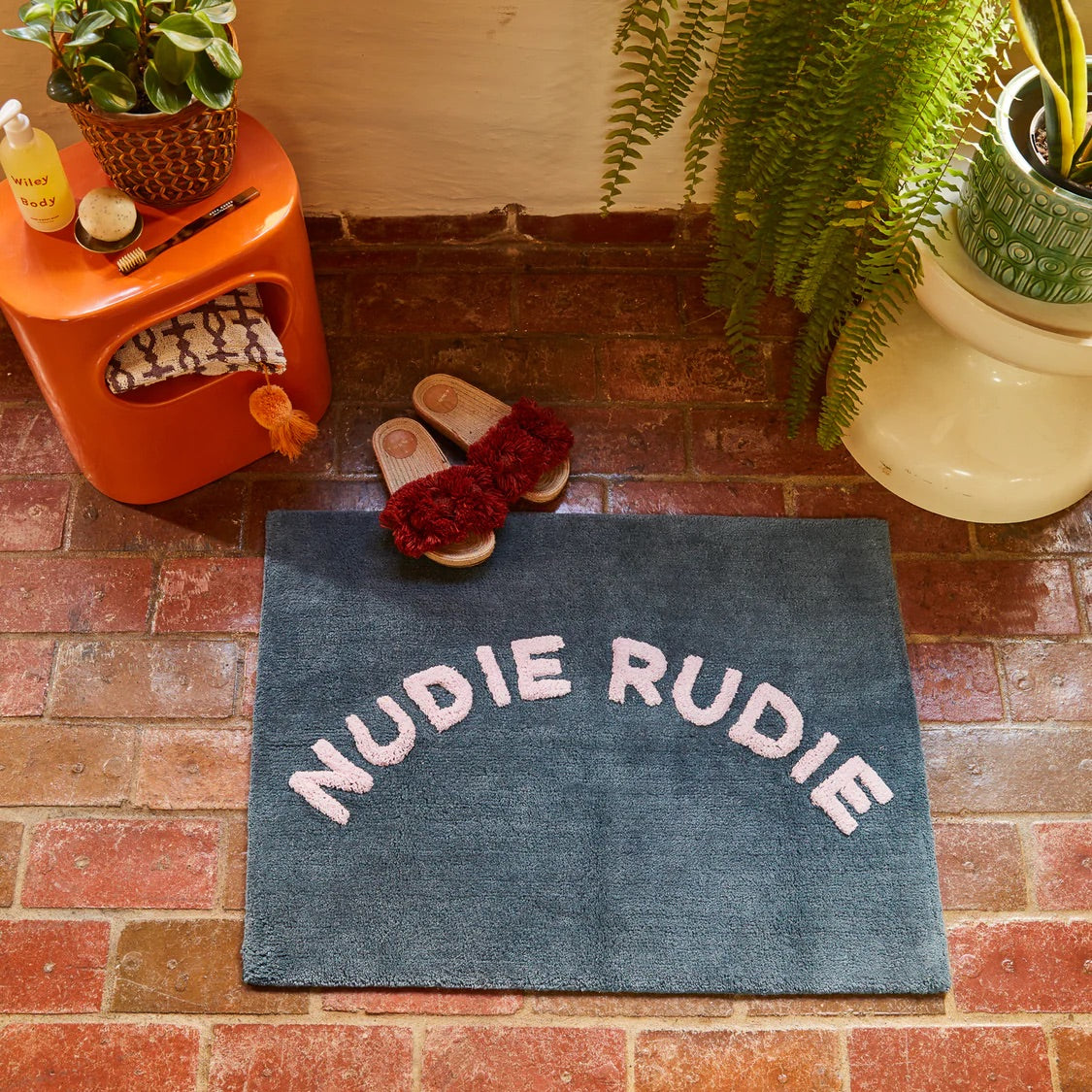 Tula Nudie Bath Mat - Denim