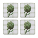 Artichoke Coaster S/4