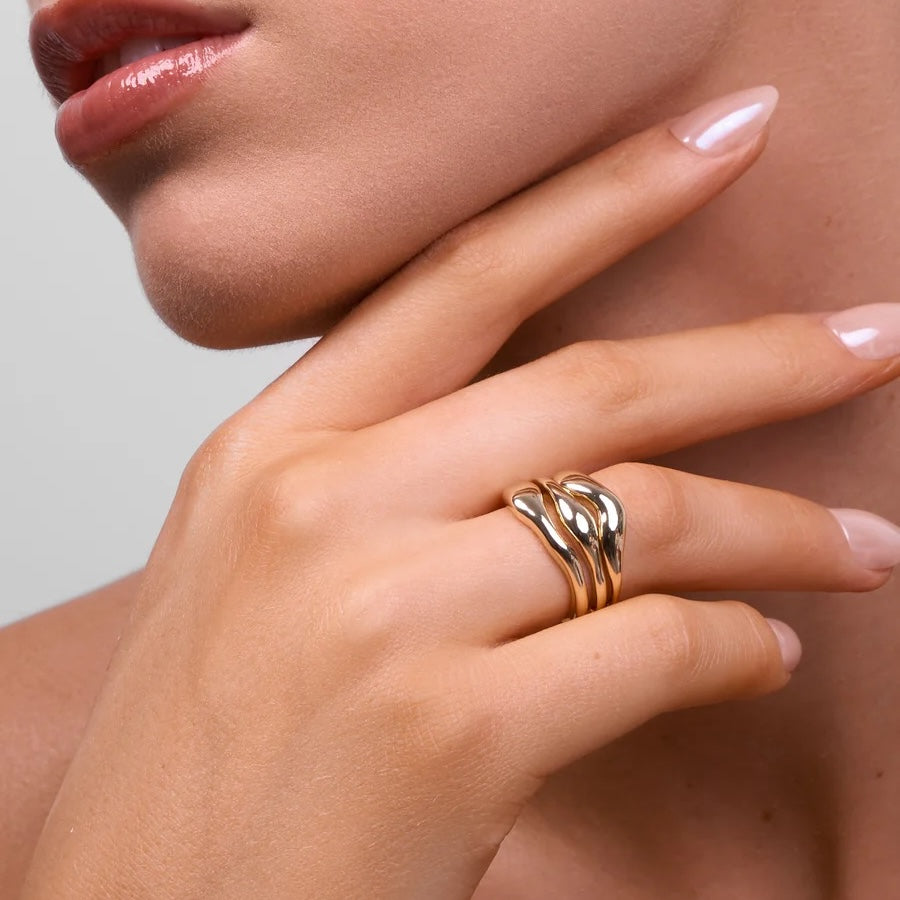 Louella Ring - Soft Gold