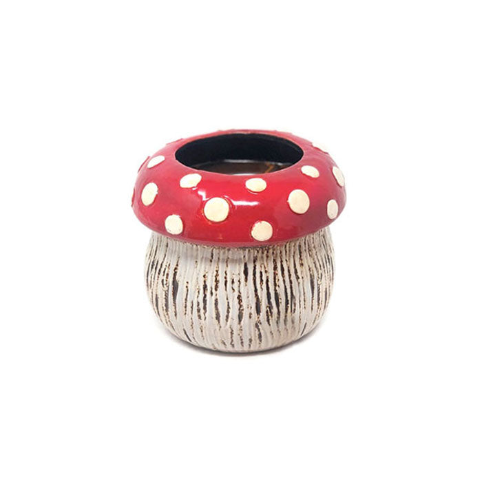 Mushroom Planter - Large Red