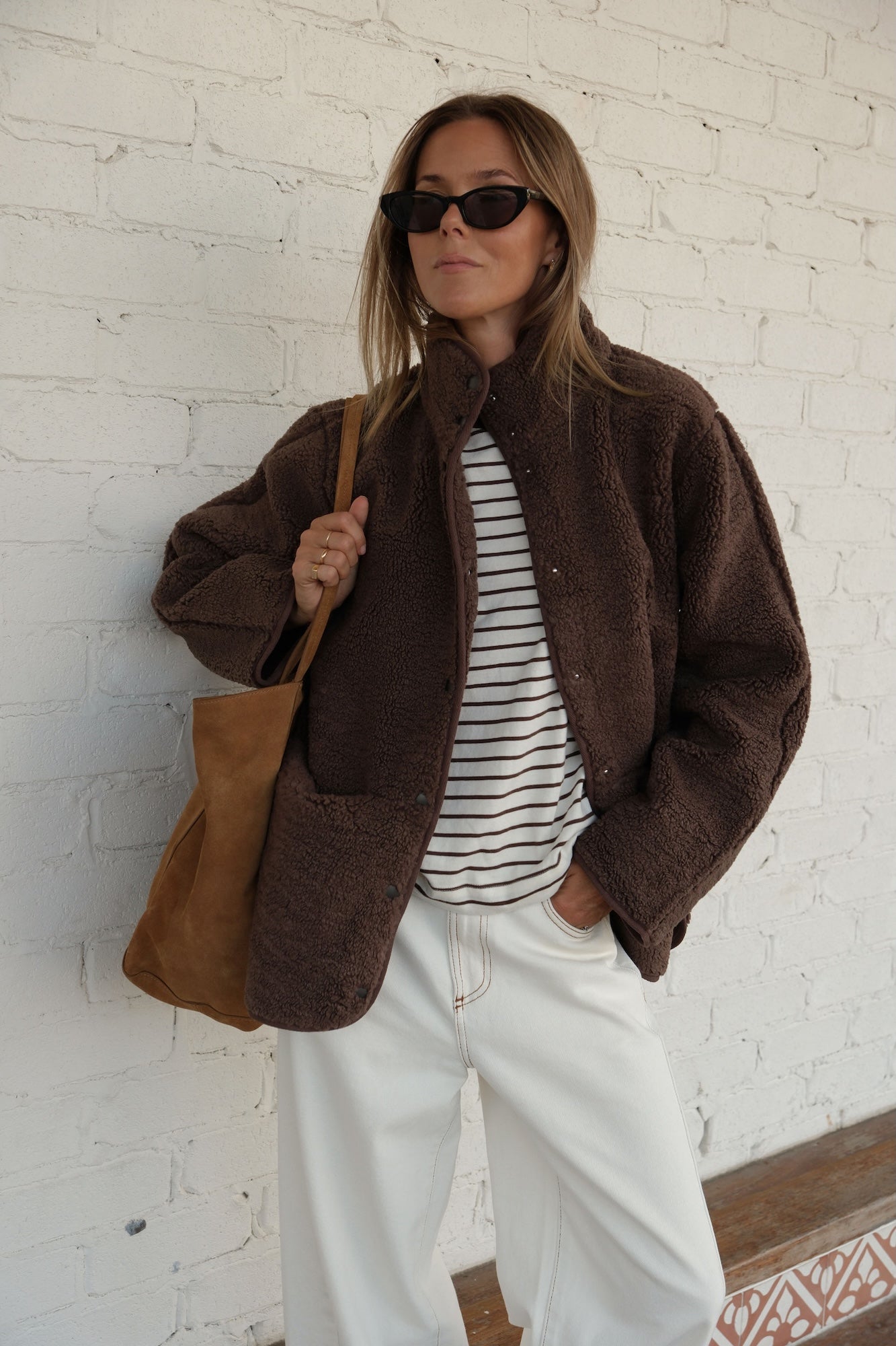 Teddy Jacket - Chocolate