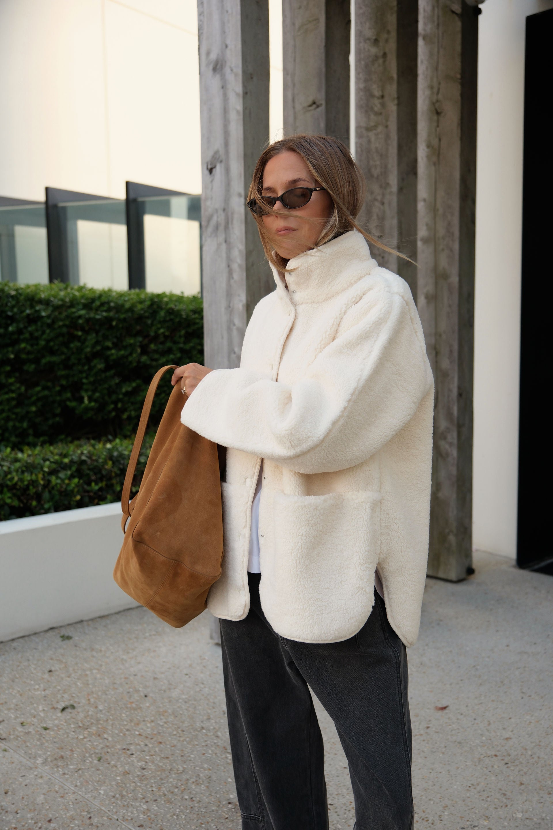 Teddy Jacket - Marshmallow