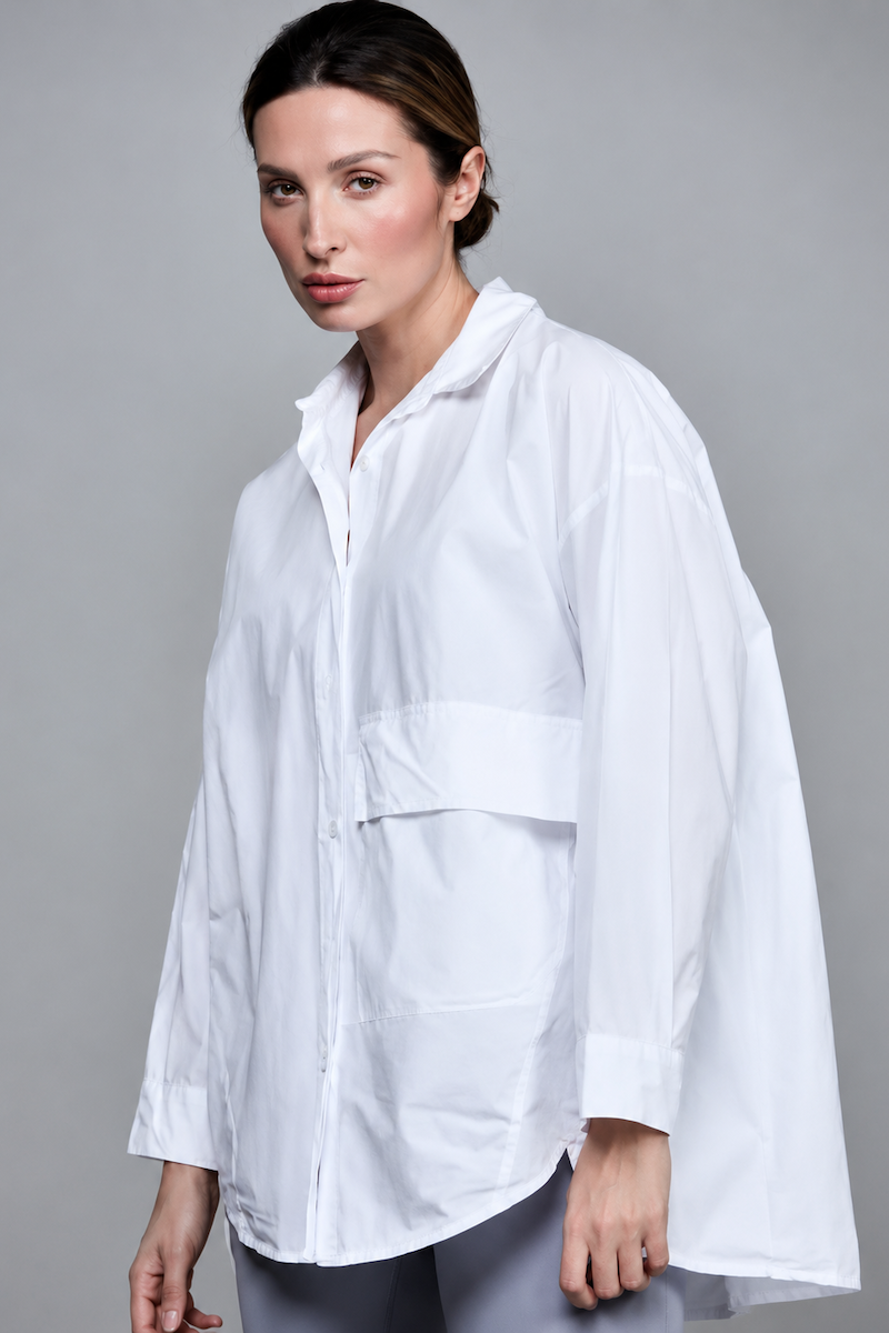 Big Pocket Shirt One Size - White