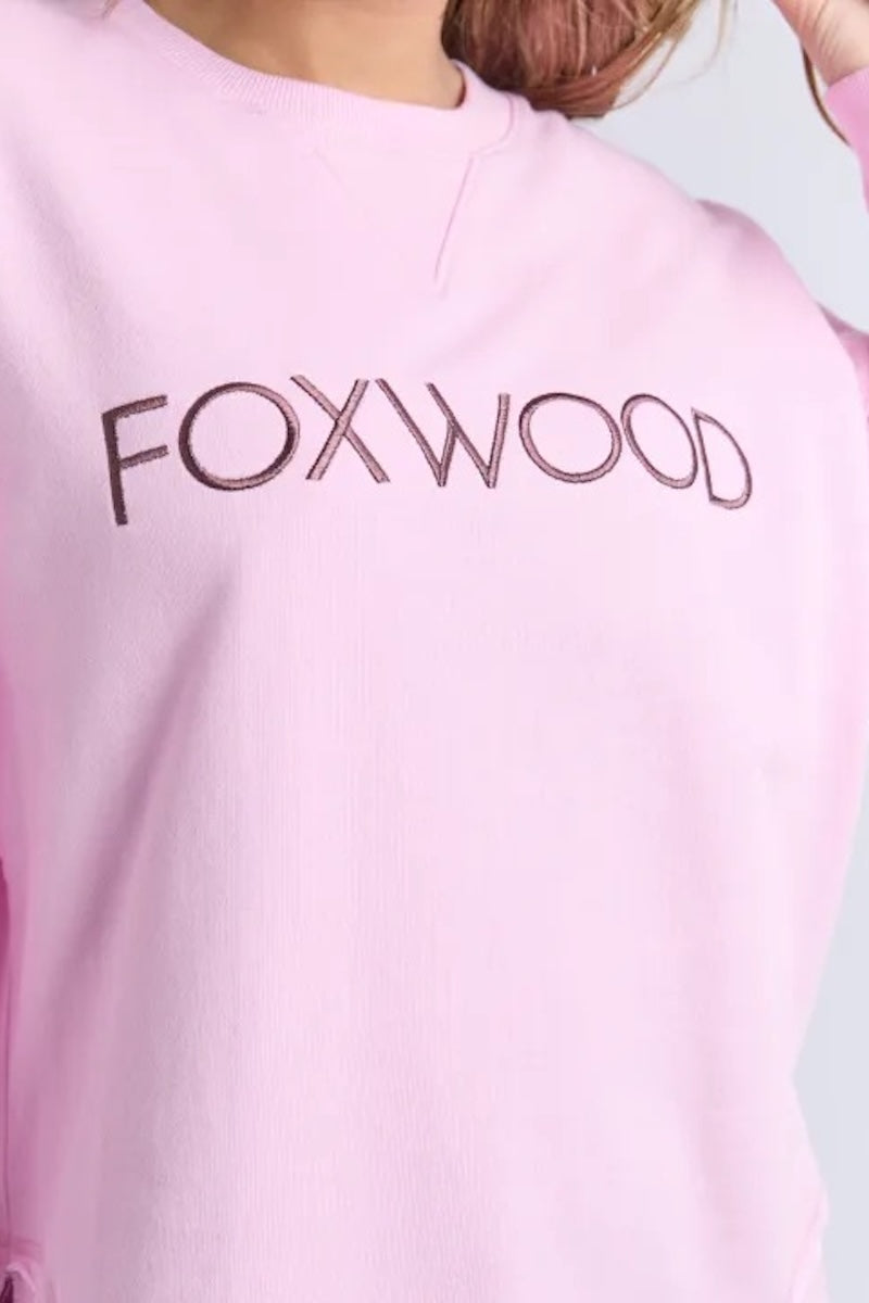 Simplified Metallic Crew - Bright Pink