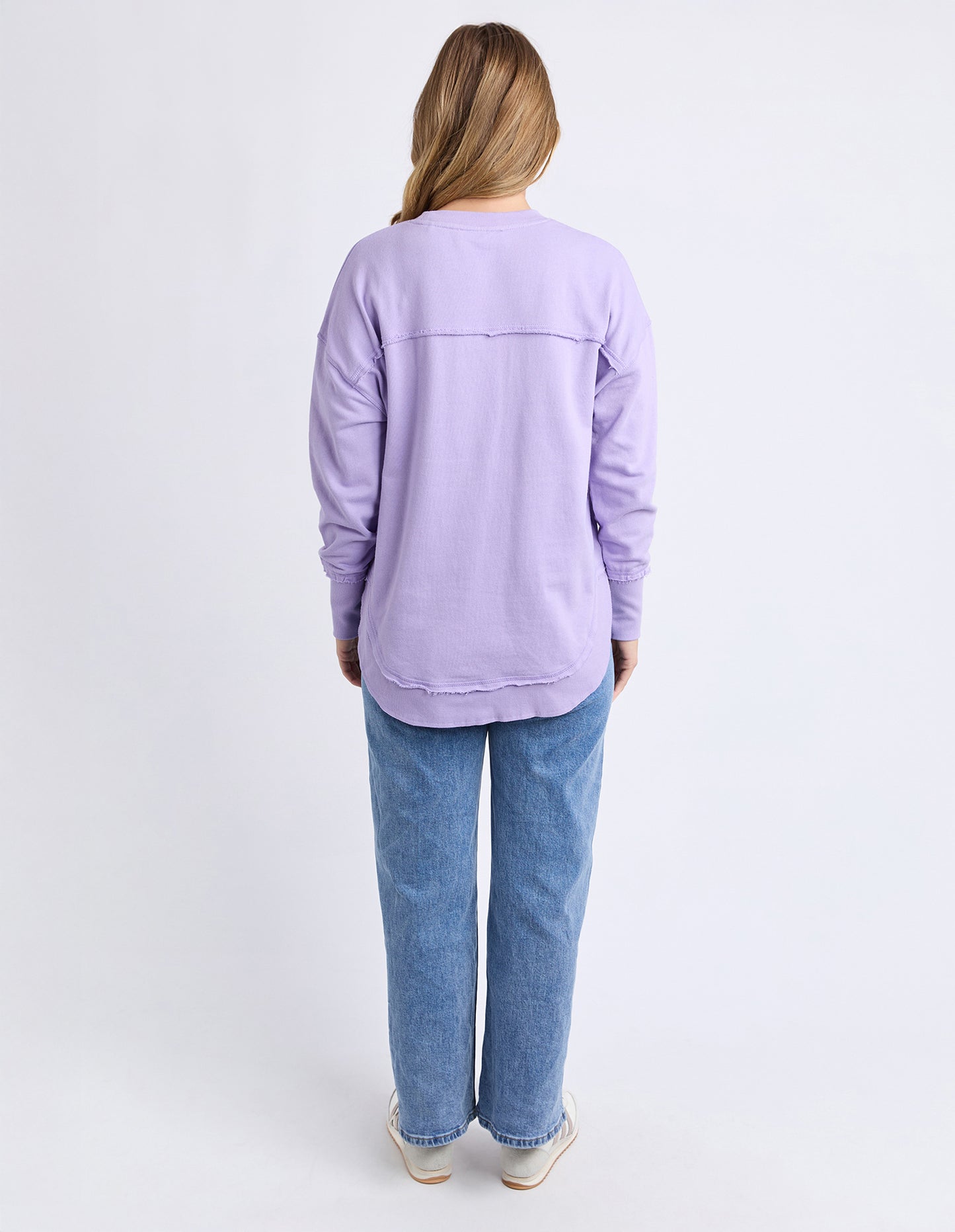 Simplified Metallic Crew - Lavender