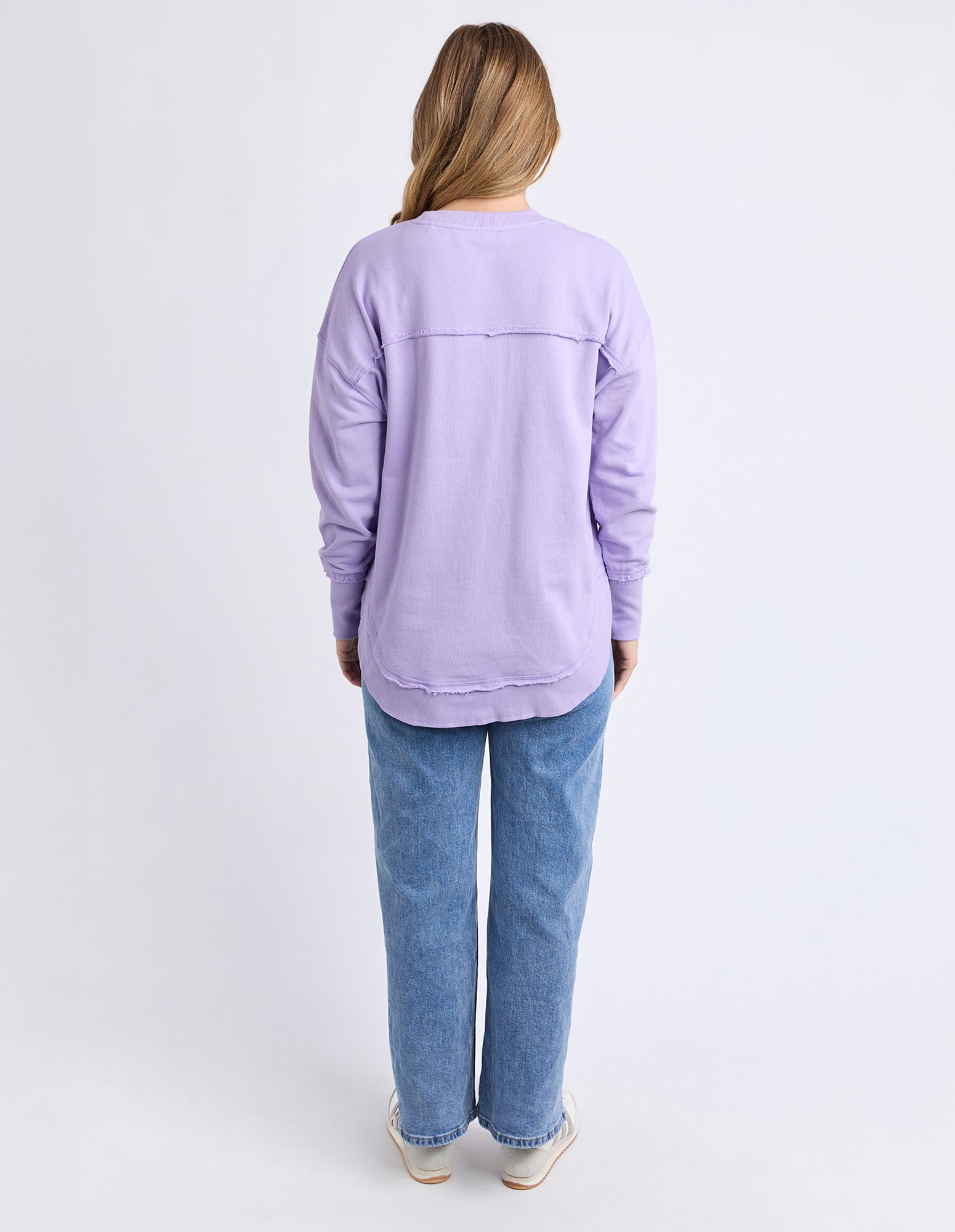 Simplified Metallic Crew - Lavender