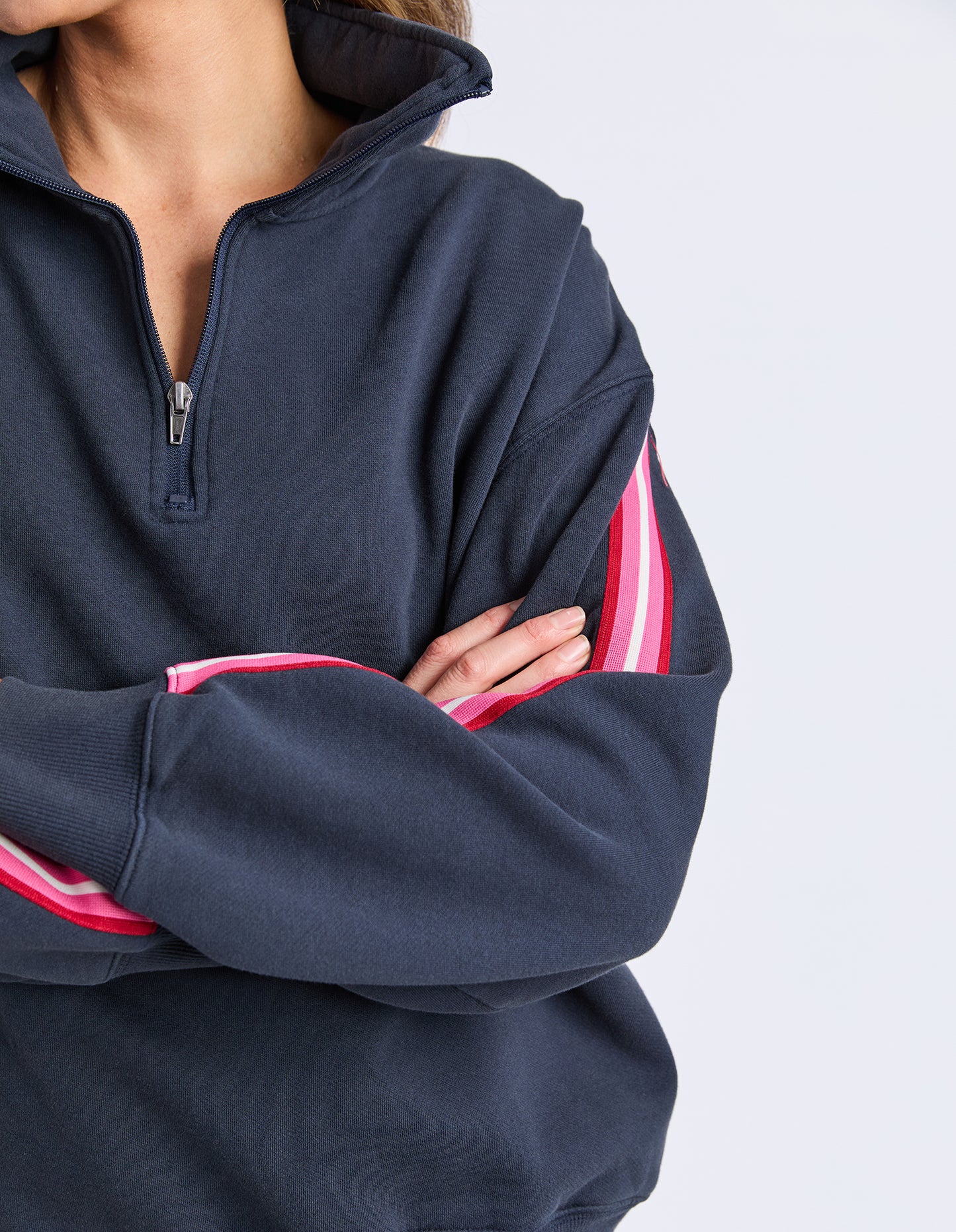 Lover 1/4 Zip - Navy