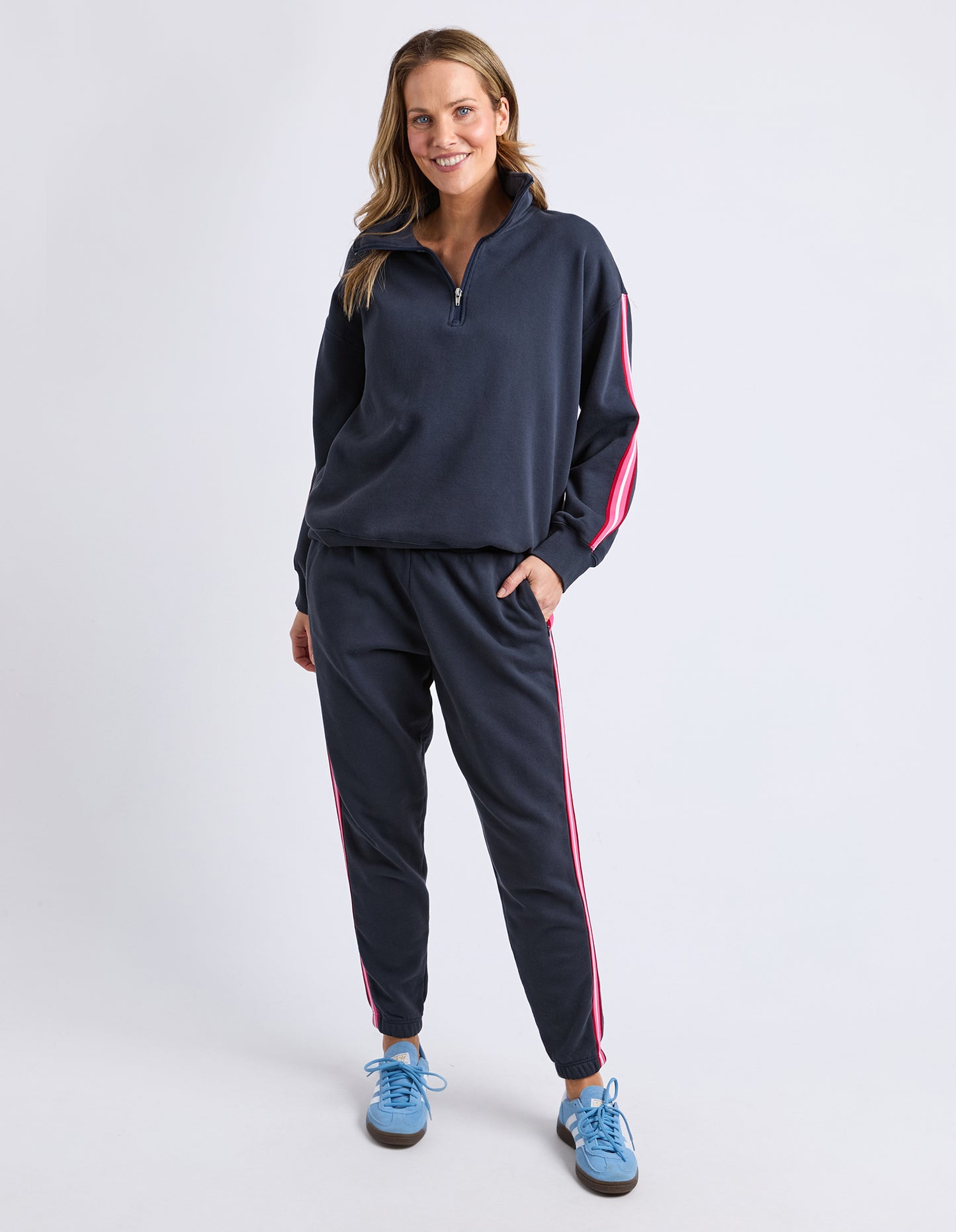 Lover Track Pant - Navy