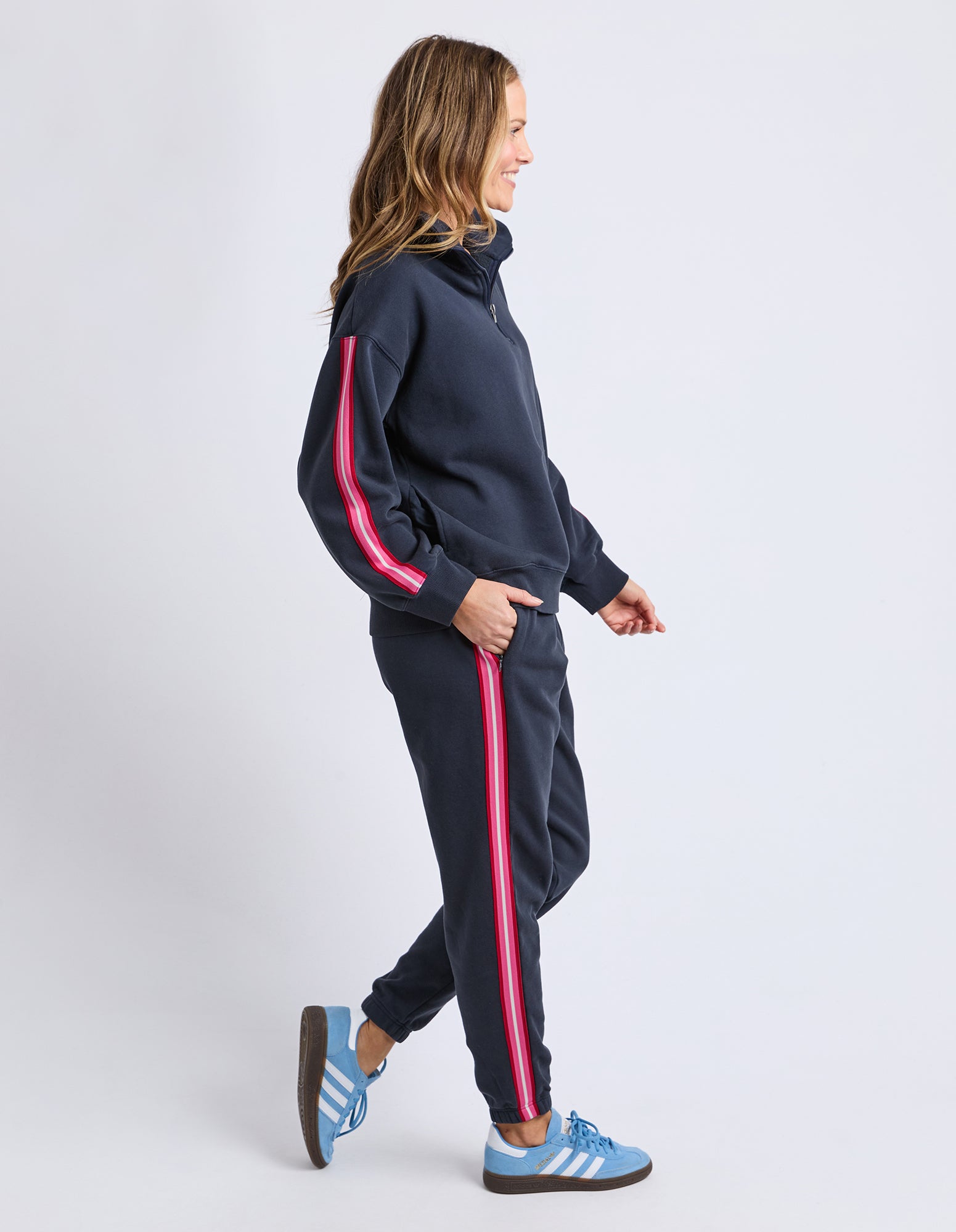 Lover Track Pant - Navy