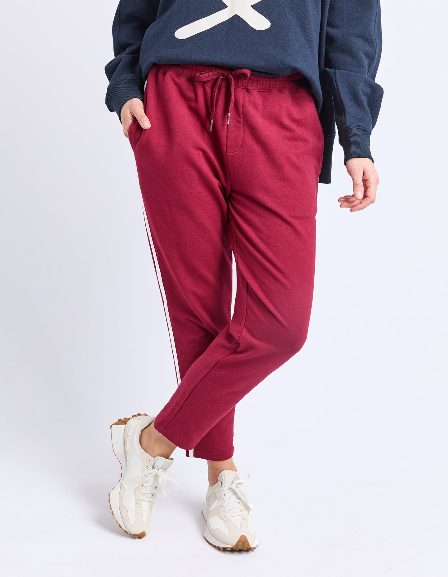 Sigrid Lounge Pant - Maroon