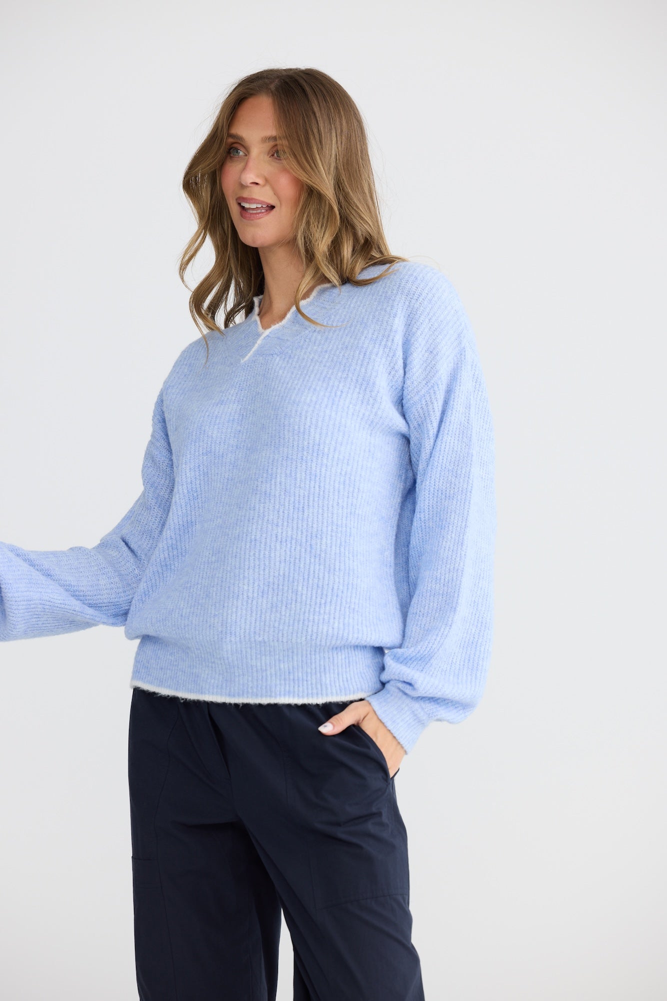 Ocean Knit - Blue