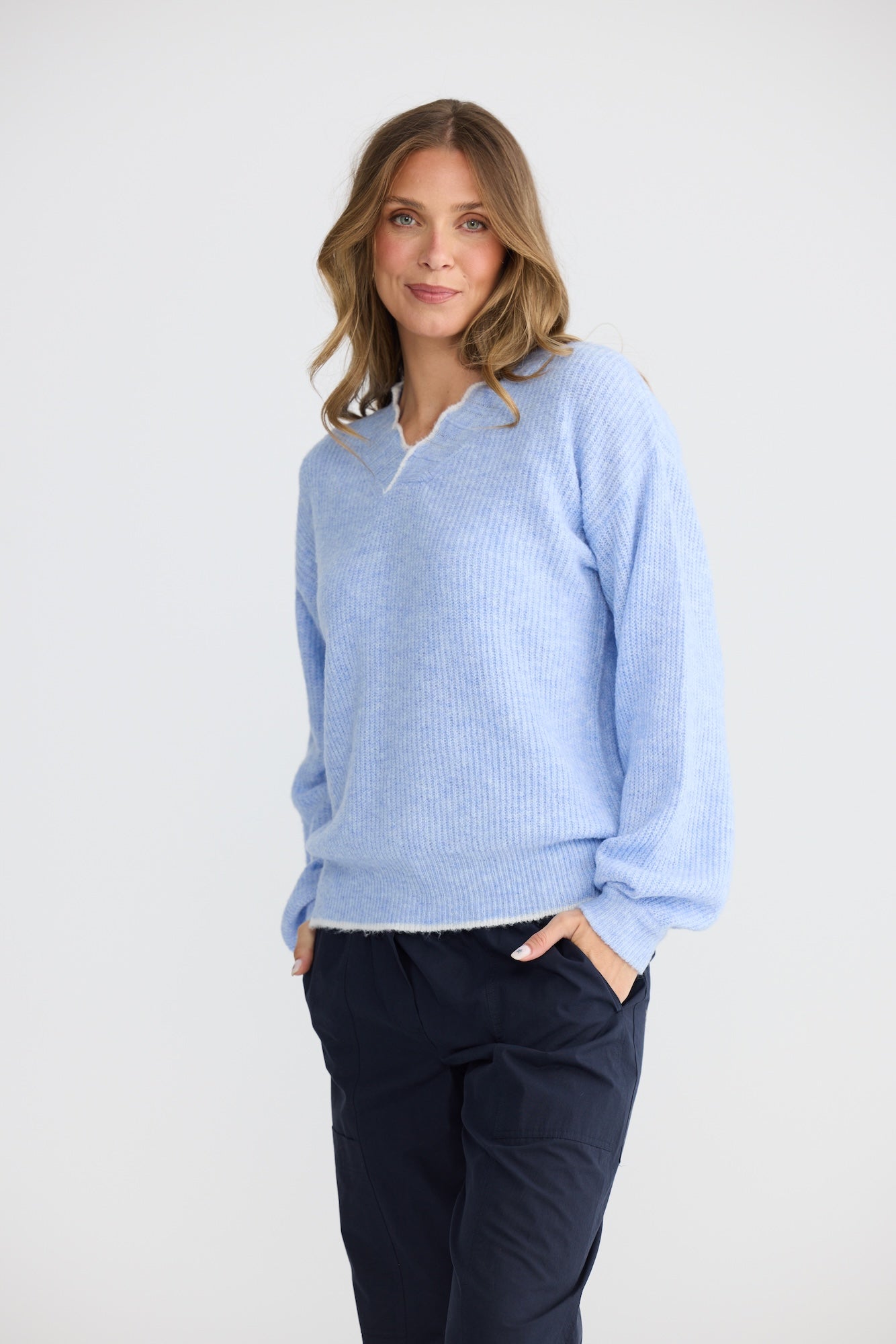 Ocean Knit - Blue