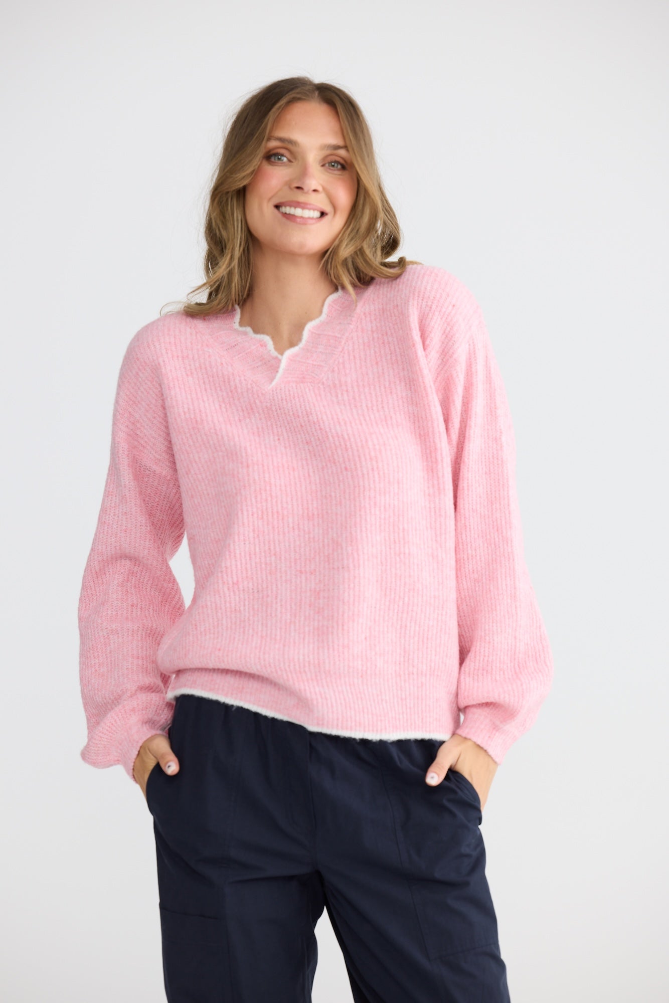 Ocean Knit - Pink