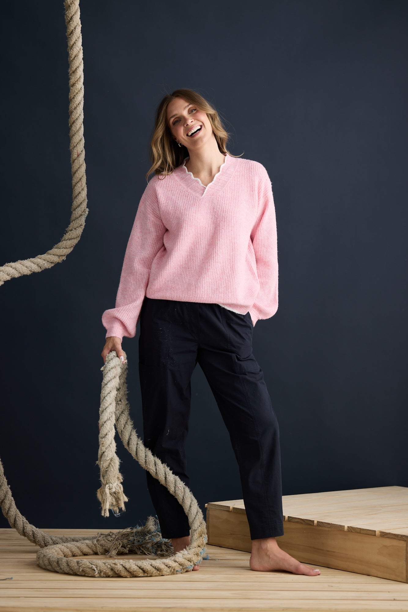 Ocean Knit - Pink