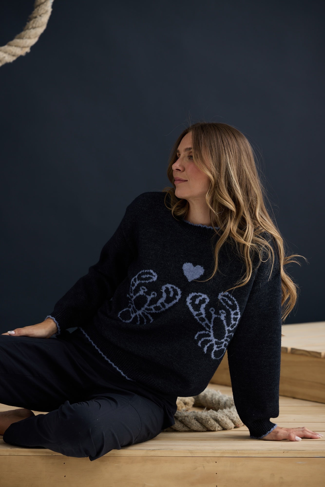 Langosta Knit - Navy