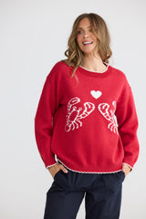 Langosta Knit - Red