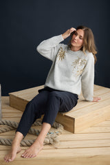 Paradise Knit - Grey Marle