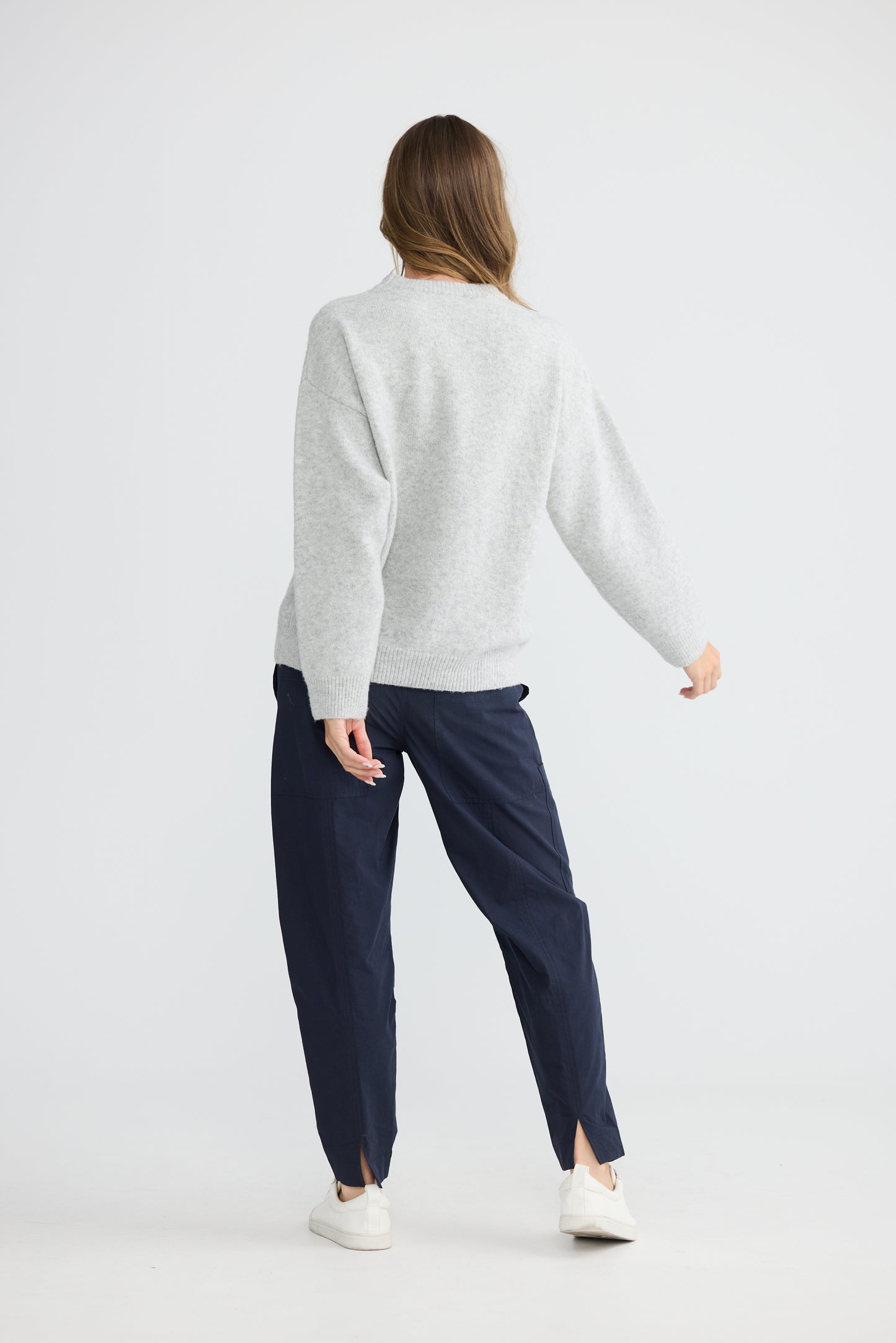 Paradise Knit - Grey Marle