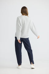 Paradise Knit - Grey Marle